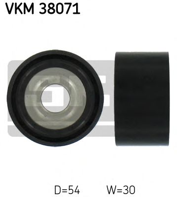 Направляющий / паразитный ролик  поликлинового ремня SKF VKM 38071