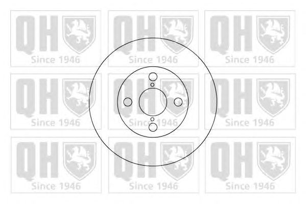 Тормозной диск QUINTON HAZELL BDC4917