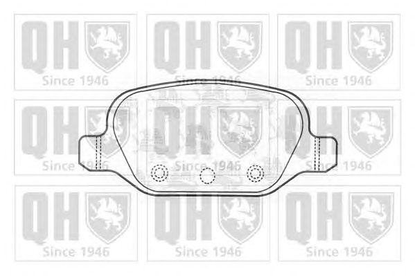 Тормозные колодки QUINTON HAZELL BP1221