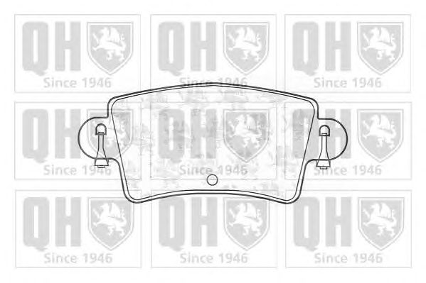 Тормозные колодки QUINTON HAZELL BP1326