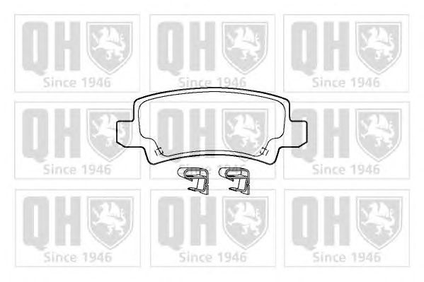 Тормозные колодки QUINTON HAZELL BP1354