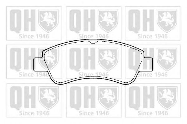 Тормозные колодки QUINTON HAZELL BP1381