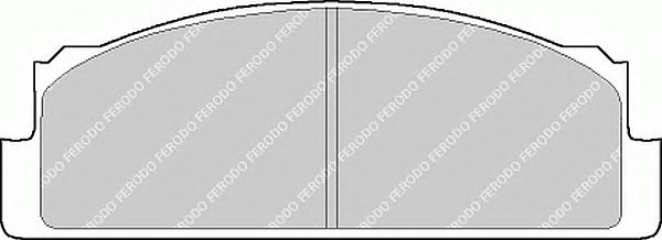 Тормозные колодки FERODO FDB22