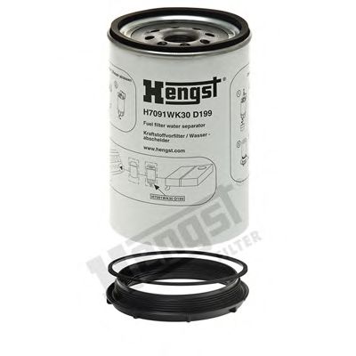 Паливний фільтр HENGST FILTER H7091WK30 D199