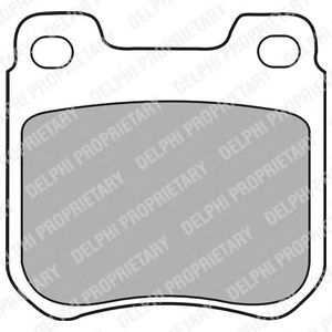 Тормозные колодки DELPHI LP1441