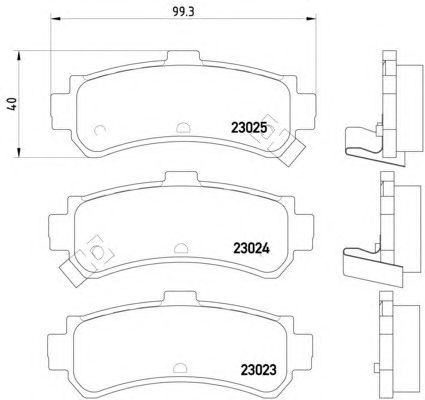 Тормозные колодки HELLA 8DB 355 017-191