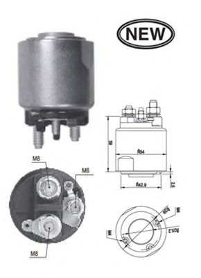 Втягивающее реле MAGNETI MARELLI 940113050561