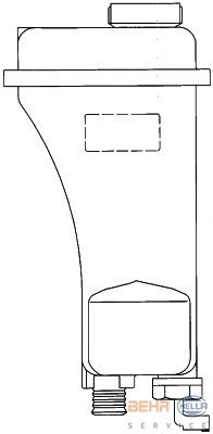 Расширительный бачок BEHR HELLA SERVICE 8MA 376 705-411