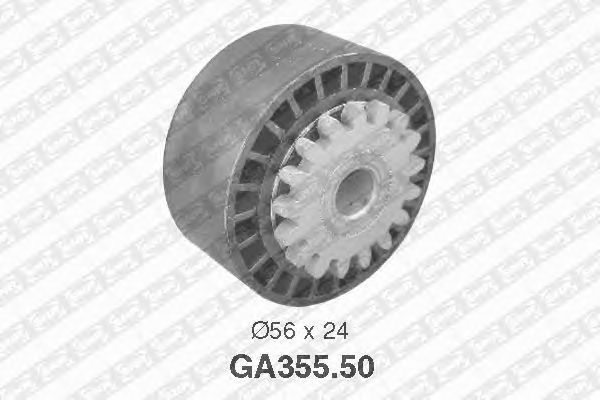 Натяжной ролик поликлинового ремня SNR GA355.50