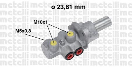 Главный тормозной цилиндр METELLI 05-0683