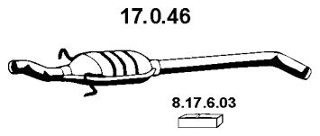 Резонатор EBERSPACHER 17.0.46