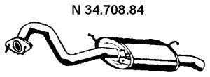 Глушитель EBERSPACHER 34.708.84