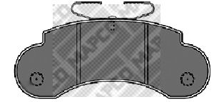 Тормозные колодки MAPCO 6379