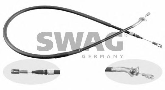 Трос ручника SWAG 10 92 1263