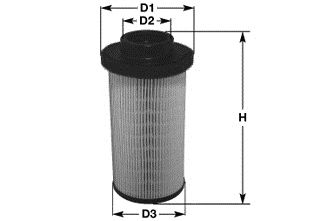Паливний фільтр CLEAN FILTERS MG1653