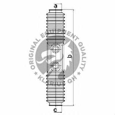 Комплект пыльников рулевой рейки QH International QG1240
