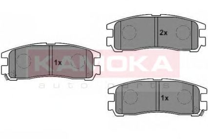 Тормозные колодки KAMOKA JQ1011606