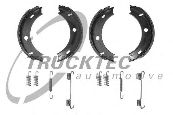 Тормозные колодки ручника TRUCKTEC AUTOMOTIVE 02.35.052