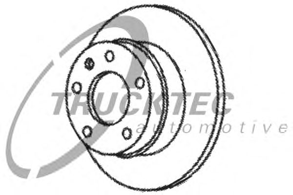 Тормозной диск TRUCKTEC AUTOMOTIVE 02.35.053