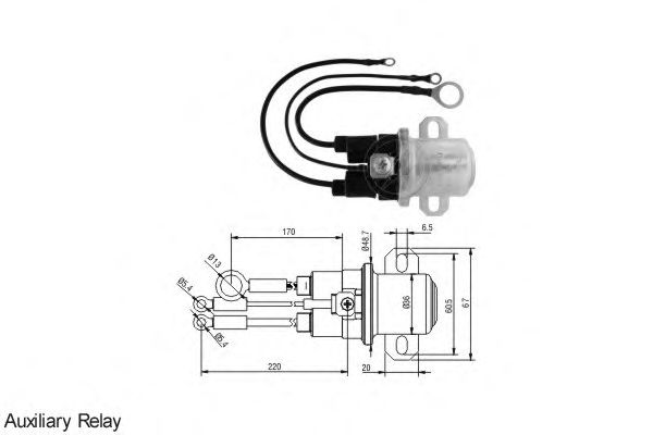 Втягивающее реле ERA ZM5408
