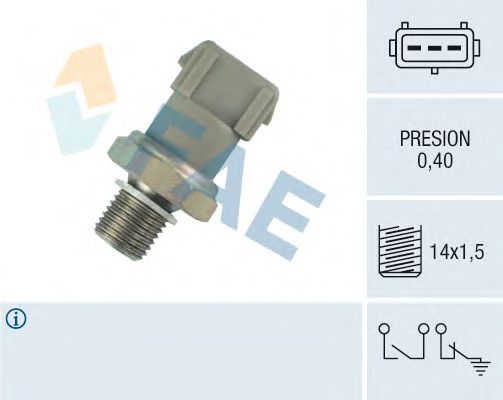Датчик давления масла FAE 12500