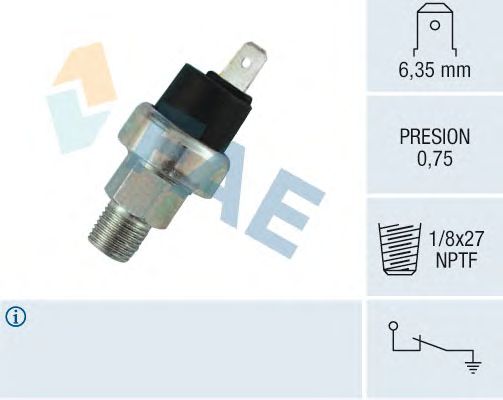 Датчик тиску масла FAE 13350
