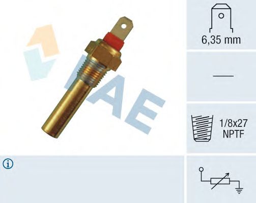 Датчик температуры охлаждающей жидкости FAE 31640