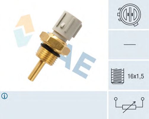 Датчик температуры охлаждающей  жидкости FAE 32590