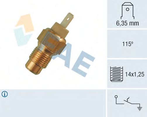 Датчик температуры охлаждающей жидкости FAE 35200