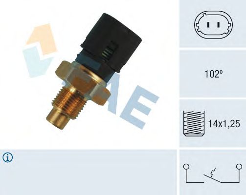 Датчик температуры охлаждающей жидкости FAE 35720