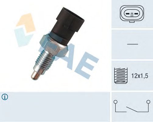 Выключатель, фара заднего хода FAE 40510