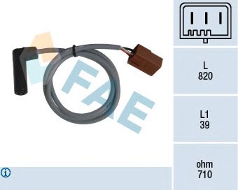 Датчик положения коленвала, распредвала FAE 79156