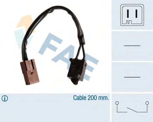 Выключатель FAE 24906 (фонарь сигнала торможения, привод сцепления)