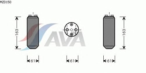 Осушитель кондиционера AVA QUALITY COOLING MZD150