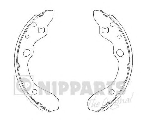 Тормозные колодки NIPPARTS J3503036