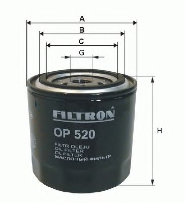 Масляный фильтр FILTRON OP 632/5