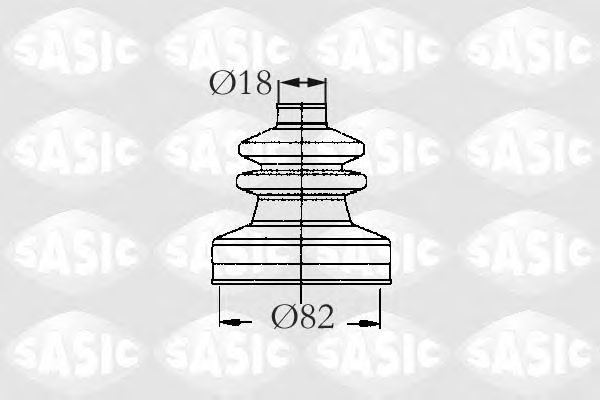 Комплект пильника ШРКШ SASIC 2873713