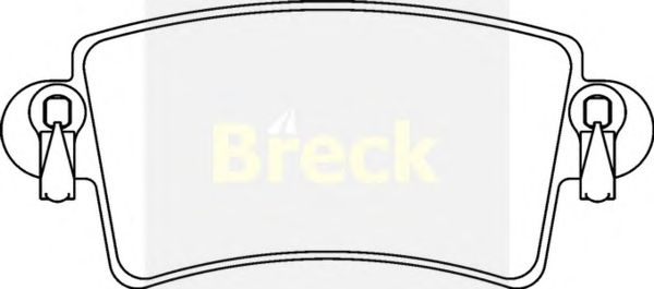Тормозные колодки BRECK 23669 00 703 10