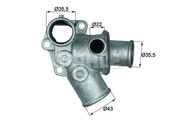 Термостат MAHLE ORIGINAL TI 108 82D
