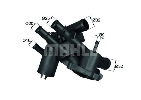 Термостат MAHLE ORIGINAL TM 4 109