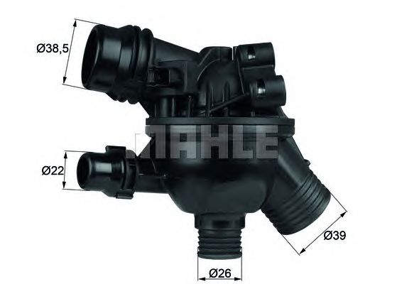 Термостат MAHLE ORIGINAL TM 19 102