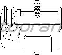 Подушки КПП TOPRAN 300 167