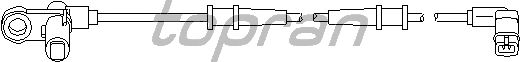 Датчик обертання колеса TOPRAN 401 547