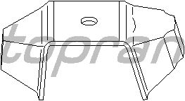 Подушка двигателя TOPRAN 720 361