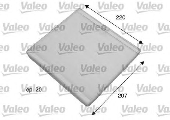 Фильтр салона VALEO 698769