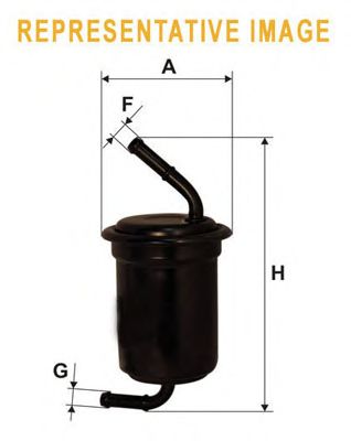 Топливный фильтр WIX FILTERS WF8335
