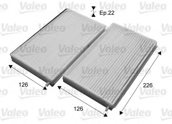 Фільтр салону VALEO 715657