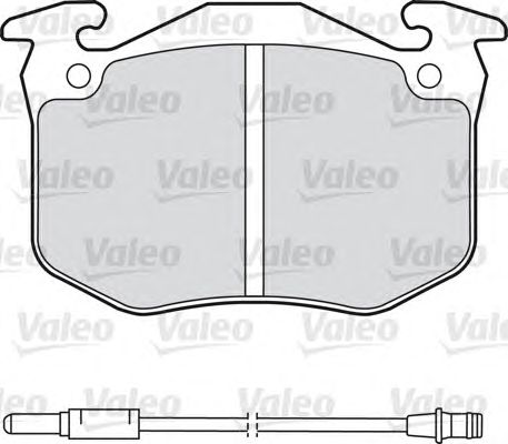 Тормозные колодки VALEO 598175
