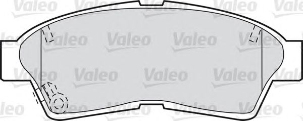 Тормозные колодки VALEO 598551