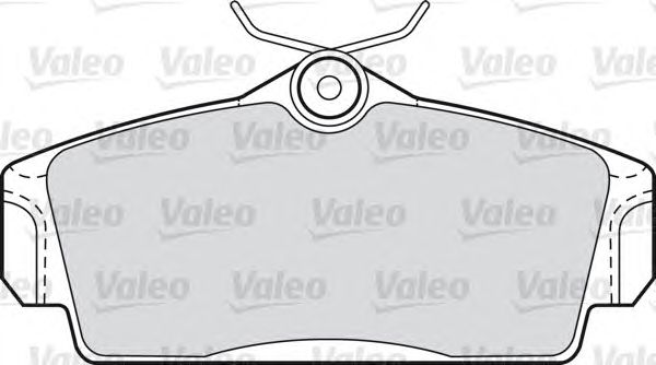 Тормозные колодки VALEO 598450